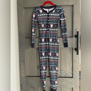 Old navy Onesie pajama’s  
NWOT 
Llama Pajama  
Size  12